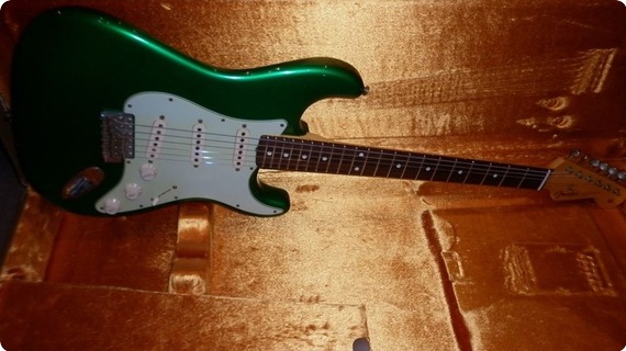 Fender Custom Shop 1960 Relic Strat 2011 Candy Apple Green