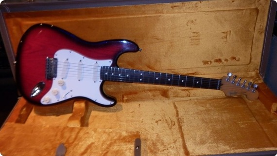 Fender Strat Plus 1991 Crimson Red