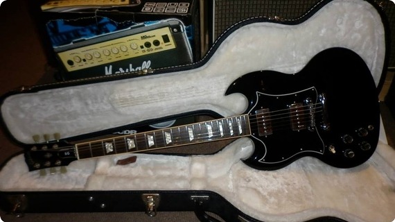 Gibson Sg Standard Left Handed P90s 2006 Black