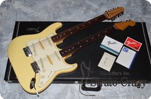 Fender Double Neck Stratocaster STW 230 Mod 1996 Vintage White