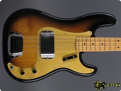 Fender 1957 Precision Fullerton Reissue 1982 2 Tone Sunburst