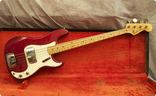 Fender Precision 1972 Candy Red