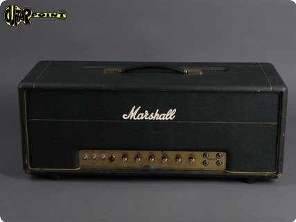 Marshall Plexi Major   200 Watt   Plexi  !!! 1968 Black Levant