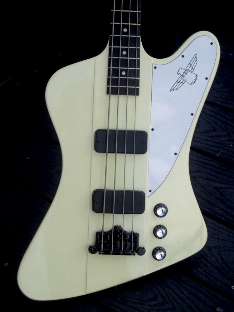 Gibson Thunderbird Iv Bass Reissue 2003 Antique White Bass For Sale Guitarbroker