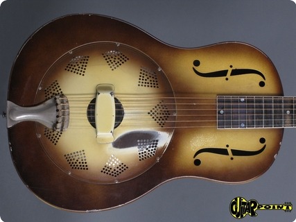 National Triolian 1931 Brown Sunburst