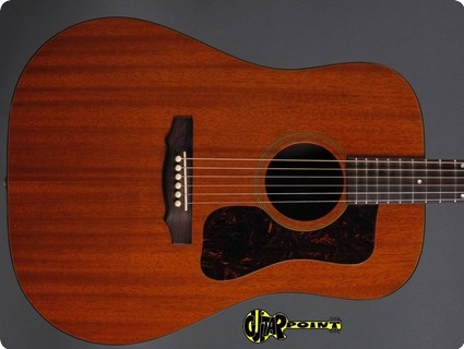 Guild D 25 1971 Mahagony   Natural