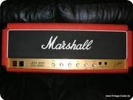 Marshall JCM 800 Full Stack 1985 Red