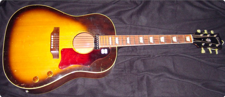 Gibson J 160e 1969 Sunburst