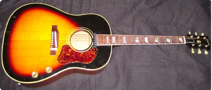 Gibson J 160e 1967 Sunburst