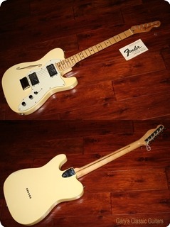 Fender Telecaster Thinline (fee0783) 1975 White 