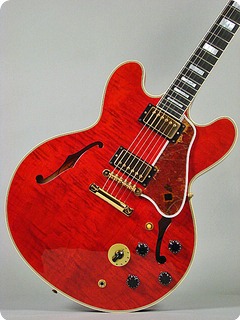 Gibson Custom Shop Es 355 1997 Trans Red