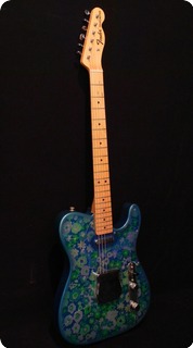 Fender Telecaster Floral Blue 1968 Floral Blue