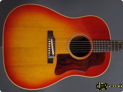 Gibson J 45 1965 Cherry Sunburst