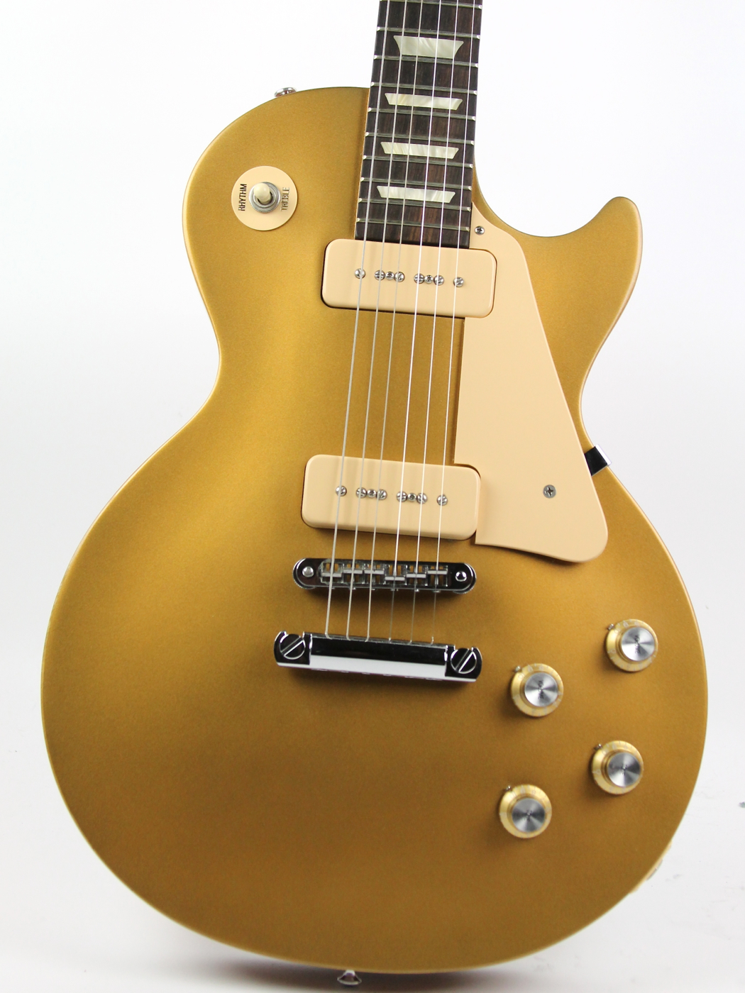 Gibson s Tribute Les Paul  Gold Top Guitar For Sale Thunder
