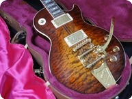 Gibson Les Paul Standard Bigsby Quilt Top 1983 Tobacco