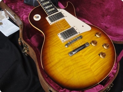Gibson Les Paul Standard Joe Perry 1959 Vos 2013 Faded Tobacco