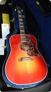 Gibson Hummingbird Maple Custom Shop Ltd  2013 Cherry Sunburst
