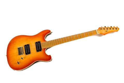 Franfret Guitars Rocket Ride Deluxe Ready To Sell 2014 Gloss Nitro Sunburst