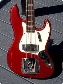 Fender Jazz Bass 1971 Candy Apple Red Metallic