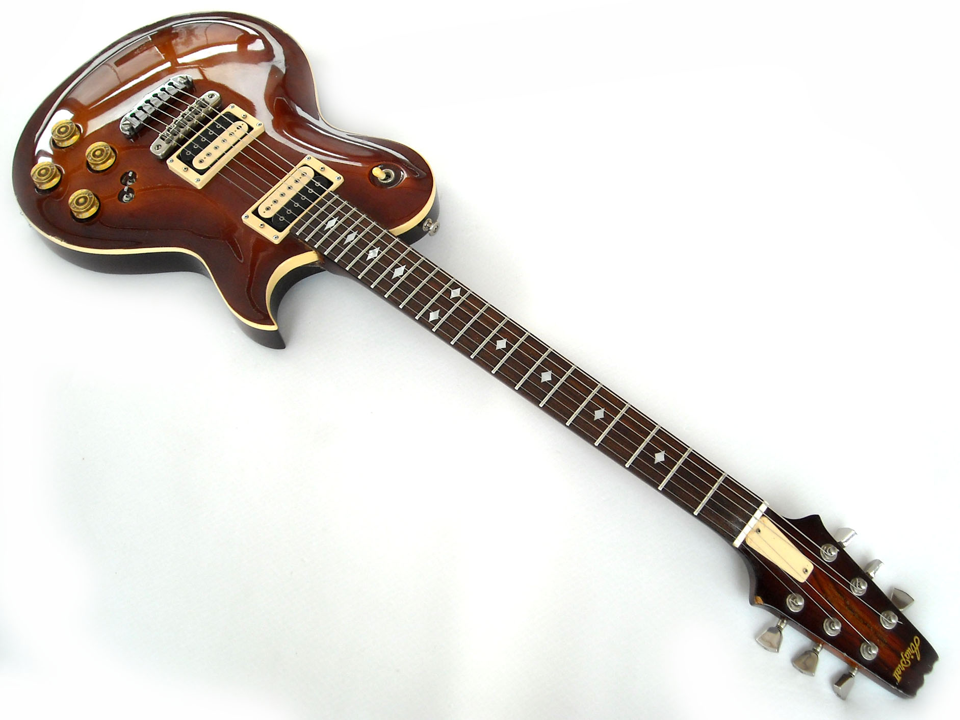 Aria Pro II PE 60 1979 Tobacco Sunburst Guitar For Sale WutzdogGuitars