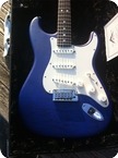 Fender Custom Shop Stratocaster 2014 Cobalt Blue Transparant Satin