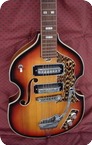 HEIT By Teisco DLUXE Violin Guitar 1965 Sunburst