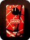 Dunlop MXR Eddie Van Halen Phase 90 Pedal (#1411)-Red With Black And White Graphic Lines