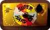 ZVEX Effects Super Hard On Pedal (#1419)-Gold Sparkle With Painted Details