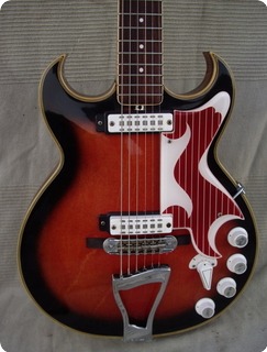 Eko 360/2v Florentine 1966 Sunburst