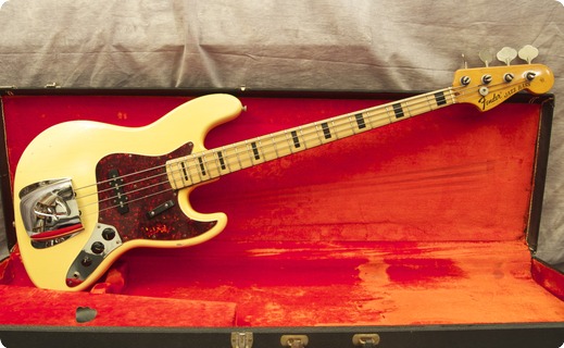 Fender Jazz 1972 Olympic White