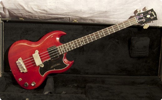 Gibson Eb0 1962 Cherry Red