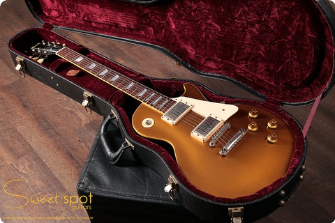 Gibson Custom Shop Les Paul Standard 1957 Historic Reissue Custom Authentic Goldtop 2001 Goldtop