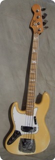 Fender Jazz Bass Lefty 1974 White Creme
