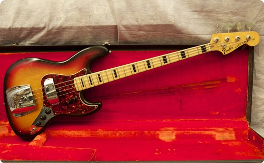 Fender Jazz  1972 Sunburst