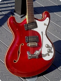 Mosrite Combo 1968 Sparkling Burgandy