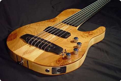 Chris Larkin Single Cut Basses 2014 Natural 