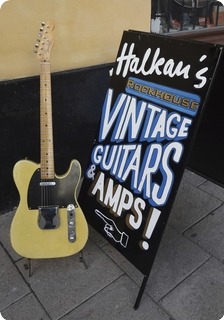 Fender Telecaster Blackguard 1952 Blonde