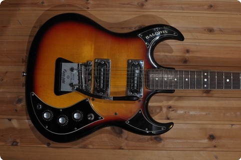 Baldwin Baby Bison 1966 Golden Sunburst