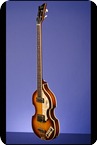 Hofner 5001 Violin Fretless Bass 1807 1968 Sunburst