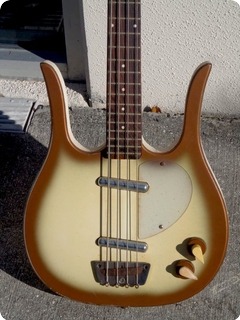 Danelectro Longhorn 4 String 1958 Copper Burst