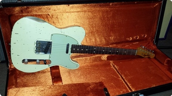 Fender Custom Shop '64 Tele Relic 2014 Olympic White