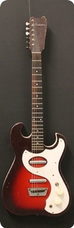 Silvertone 1457 Guitar + Amp In Case 
