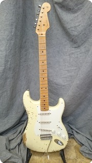 Fender Custom Shop Stratocaster 1998 White Relic