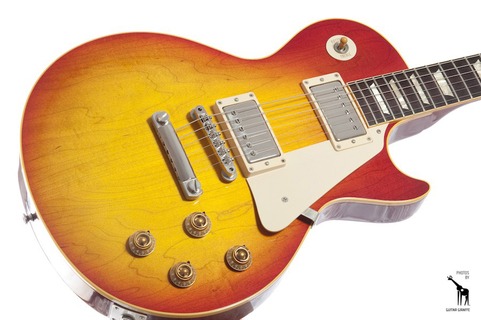Gibson Brazilian (1 Of 2) Les Paul 1958 Reissue 2003 Cherry Sunburst