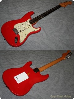 Fender Stratocaster (#fee0640) 1960 Fiesta Red