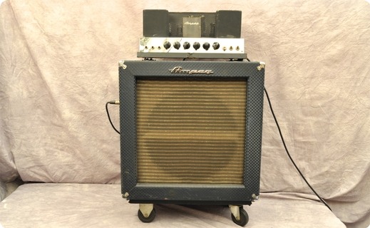 Ampeg B15nf 1967 Blue Checked Tolex