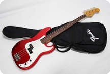 Fender Japan Precision Bass 62 Candy Apple Red Finish OCR