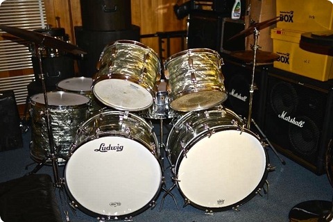Ludwig Played By Mitch Mitchell 1960's Drum For Sale BassCollection