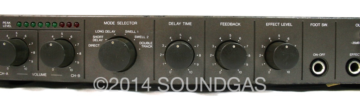Korg Signal Delay 1980's Effect For Sale Soundgas Ltd