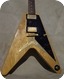 Gibson Flying V KORINA Limit Ed. 1981-Natural